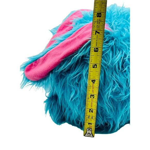 Pikmi Pops Blue Huddy Bunny Jumbo Rabbit Plush Moose WITH 2 Unopened Charms 2016 - Picture 8 of 8